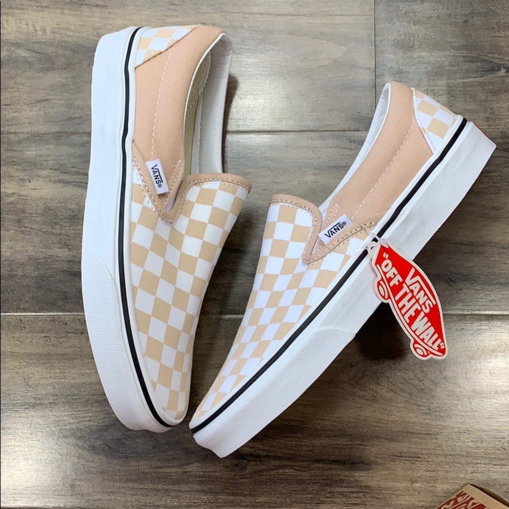 VANS WMNS CLASSIC SLIP-ON Checkerboard Frappe/True Sneakers - Picture 4 of 16